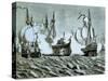 Spanish Armada-Edward Dalziel-Stretched Canvas