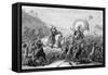 Spanish at Otumba 1520-null-Framed Stretched Canvas