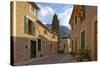 Spanish Balearic Islands, Island Majorca, Mountains of the Tramuntana, Center Dei—, Townhall-Chris Seba-Stretched Canvas