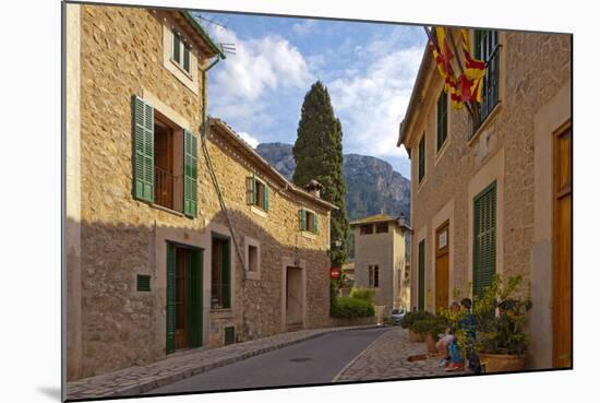 Spanish Balearic Islands, Island Majorca, Mountains of the Tramuntana, Center Dei—, Townhall-Chris Seba-Mounted Photographic Print