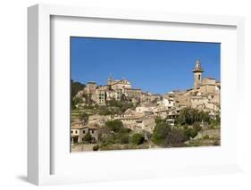 Spanish Balearic Islands, Island Majorca, Serra De Tramuntana, Valldemossa, Local Overview-Chris Seba-Framed Photographic Print