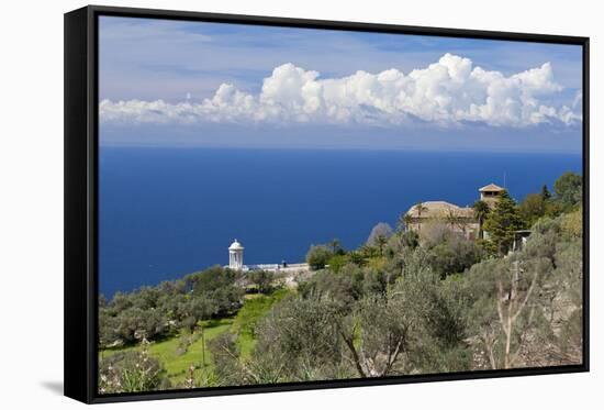 Spanish Balearic Islands, Island Majorca, West Coast, Son Marroig-Chris Seba-Framed Stretched Canvas