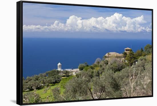 Spanish Balearic Islands, Island Majorca, West Coast, Son Marroig-Chris Seba-Framed Stretched Canvas