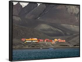 Spanish Base, Deception Island, South Shetland Islands, Antarctica, Polar Regions-Sergio Pitamitz-Framed Photographic Print