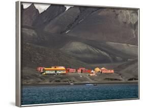 Spanish Base, Deception Island, South Shetland Islands, Antarctica, Polar Regions-Sergio Pitamitz-Framed Photographic Print