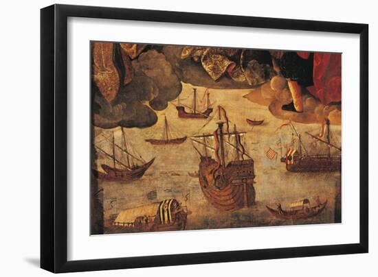 Spanish Caravel-null-Framed Giclee Print