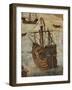 Spanish Caravel-null-Framed Giclee Print