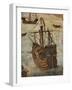 Spanish Caravel-null-Framed Giclee Print