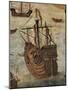 Spanish Caravel-null-Mounted Giclee Print