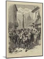 Spanish Carnival-Godefroy Durand-Mounted Giclee Print