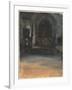 Spanish Church Interior, c.1880-John Singer Sargent-Framed Giclee Print