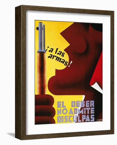 Spanish Civil War, 1937-null-Framed Giclee Print