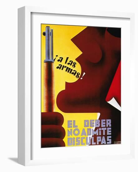 Spanish Civil War, 1937-null-Framed Giclee Print