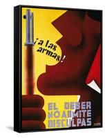Spanish Civil War, 1937-null-Framed Stretched Canvas
