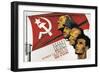 Spanish Civil War Poster for the Socialist Party of Catalonia-Josep Renau-Framed Art Print