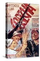 Spanish Civil War Poster-null-Stretched Canvas
