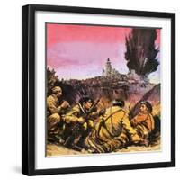 Spanish Civil War-Graham Coton-Framed Giclee Print