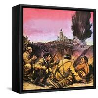 Spanish Civil War-Graham Coton-Framed Stretched Canvas