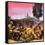Spanish Civil War-Graham Coton-Framed Stretched Canvas