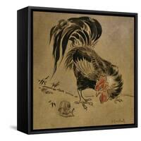 Spanish Cock and Snail-Joseph Crawhall-Framed Stretched Canvas