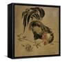 Spanish Cock and Snail-Joseph Crawhall-Framed Stretched Canvas