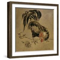 Spanish Cock and Snail-Joseph Crawhall-Framed Giclee Print