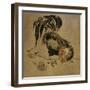 Spanish Cock and Snail-Joseph Crawhall-Framed Giclee Print