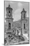 Spanish Colonial Architecture in Yucatan Peinsula, 1936., 1936 (Photo)-Luis Marden-Mounted Giclee Print