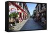 Spanish Colonial Architecture, Vigan, Northern Luzon, Philippines-Michael Runkel-Framed Stretched Canvas