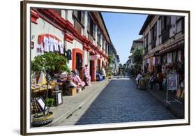 Spanish Colonial Architecture, Vigan, Northern Luzon, Philippines-Michael Runkel-Framed Premium Photographic Print