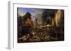 Spanish Conquest of a Flemish Village-Peeter Snayers-Framed Giclee Print