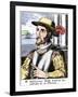 Spanish Conquistador Juan Ponce De Leon-null-Framed Giclee Print