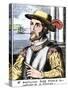 Spanish Conquistador Juan Ponce De Leon-null-Stretched Canvas