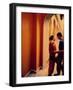 Spanish Couple Outside of Hotel Muncey, Tenerife, Canary Islands, Spain-Stuart Westmoreland-Framed Photographic Print