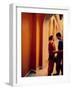 Spanish Couple Outside of Hotel Muncey, Tenerife, Canary Islands, Spain-Stuart Westmoreland-Framed Photographic Print