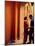 Spanish Couple Outside of Hotel Muncey, Tenerife, Canary Islands, Spain-Stuart Westmoreland-Mounted Photographic Print