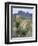 Spanish Dagger in Blossom Below Crown Mountain, Chihuahuan Desert, Big Bend National Park, Texas-Scott T. Smith-Framed Photographic Print