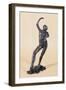 Spanish Dance (Bronze)-Edgar Degas-Framed Giclee Print