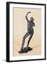 Spanish Dance (Bronze)-Edgar Degas-Framed Giclee Print