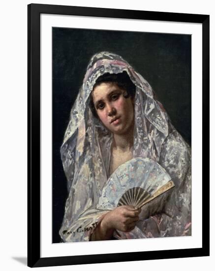 Spanish Dancer-Mary Cassatt-Framed Giclee Print