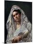Spanish Dancer-Mary Cassatt-Mounted Giclee Print
