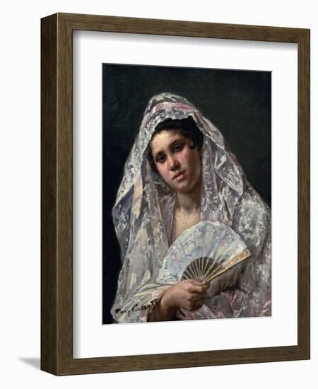 Spanish Dancer-Mary Cassatt-Framed Giclee Print