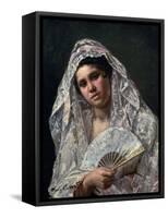Spanish Dancer-Mary Cassatt-Framed Stretched Canvas