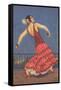 Spanish Dancer-null-Framed Stretched Canvas
