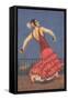 Spanish Dancer-null-Framed Stretched Canvas