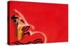 Spanish Dancer-Louis Roesch Co-Stretched Canvas