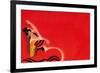 Spanish Dancer-Louis Roesch Co-Framed Art Print