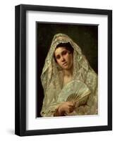 Spanish Dancer-Mary Cassatt-Framed Giclee Print