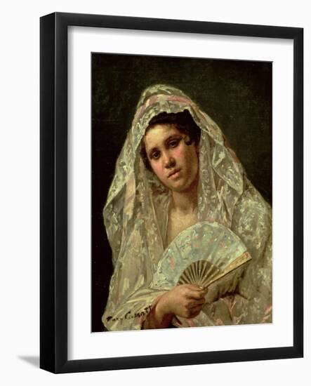 Spanish Dancer-Mary Cassatt-Framed Giclee Print