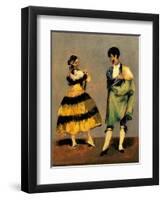 Spanish Dancers, 1879-Edouard Manet-Framed Giclee Print